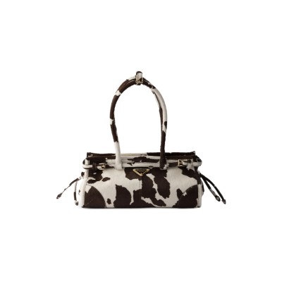 PRADA MEDIUM BONNIE PRINTED TOTE BAG 1BA426 (32*15.5*12cm)